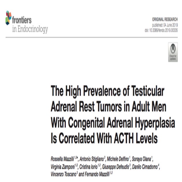 High Prevalence of Testicular Adrenal Rest Tumors